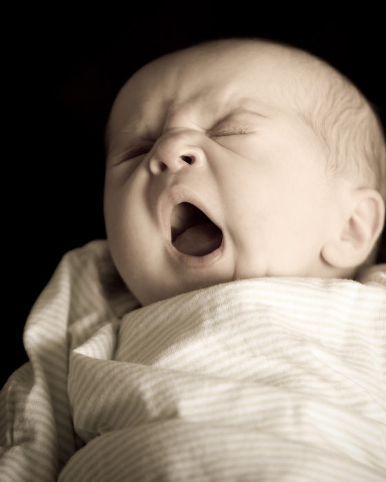 Baby Yawning
