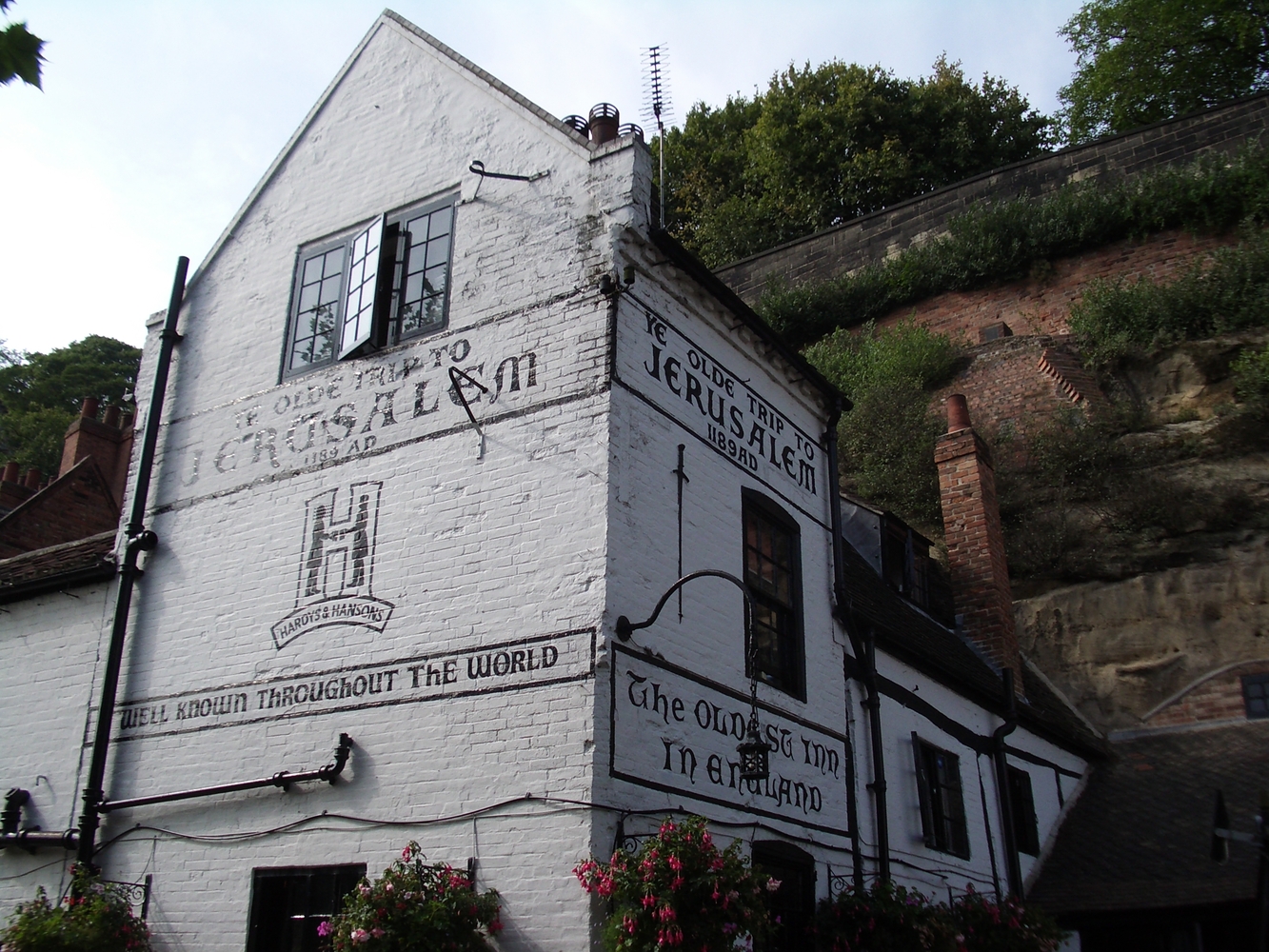 Ye Old Trip to Jerusalem pub, Nottingham, England