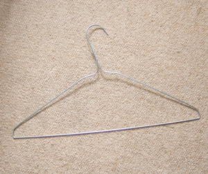 A coat hanger