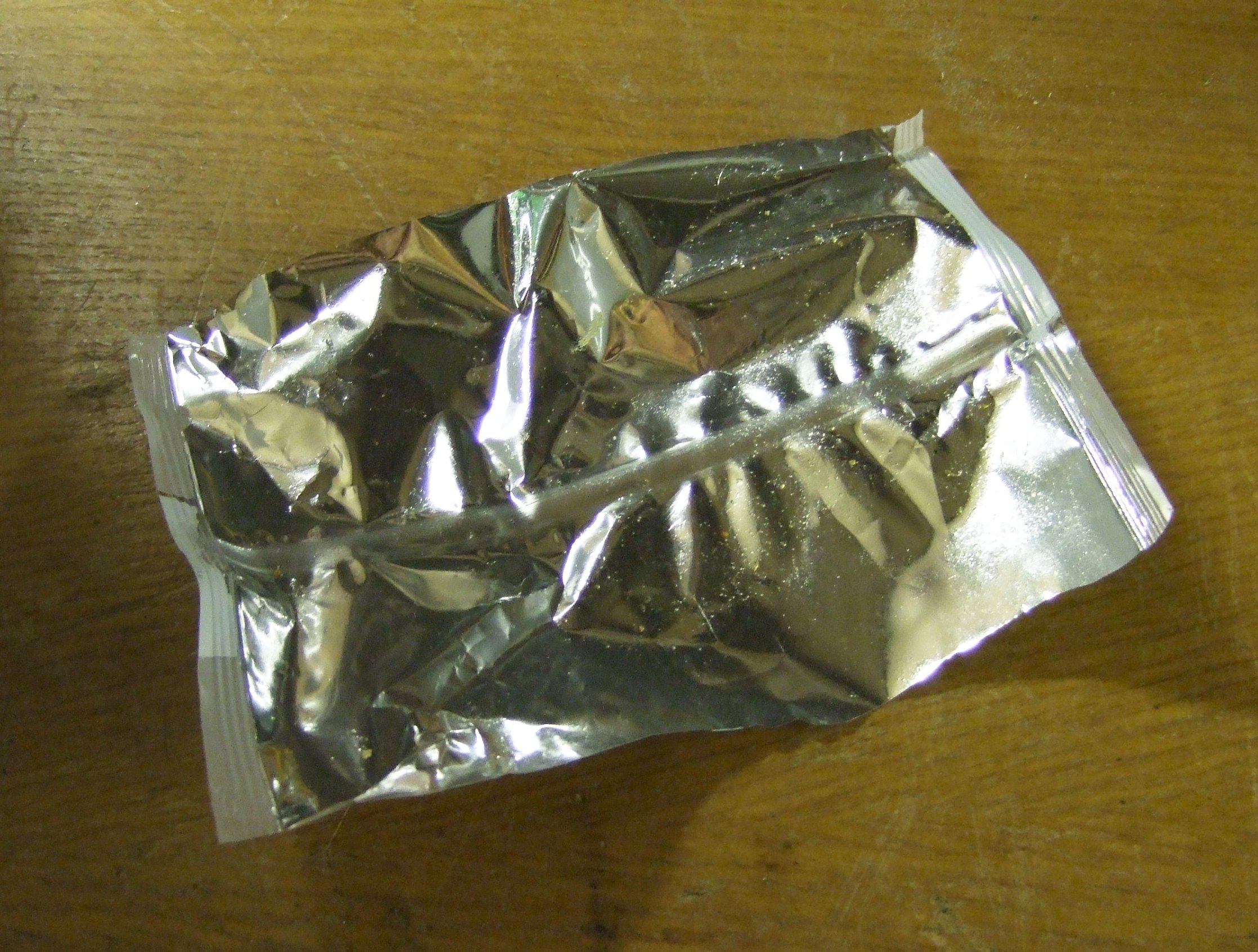 A Foil Crisp Packet