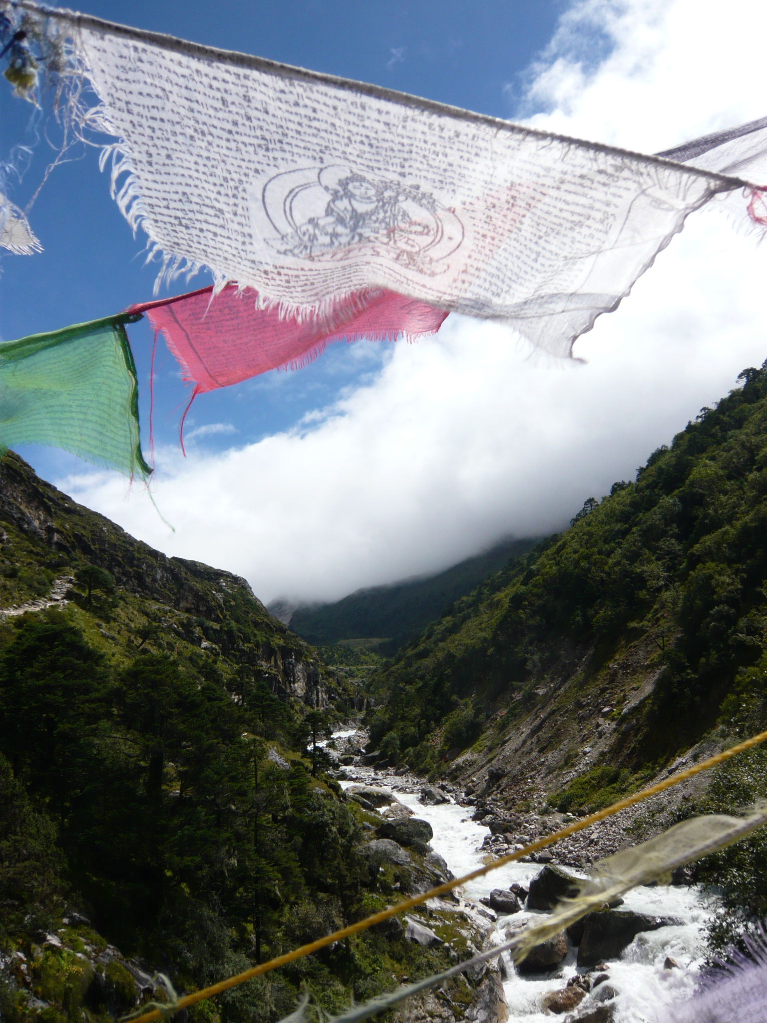 Everest Trek - Flags