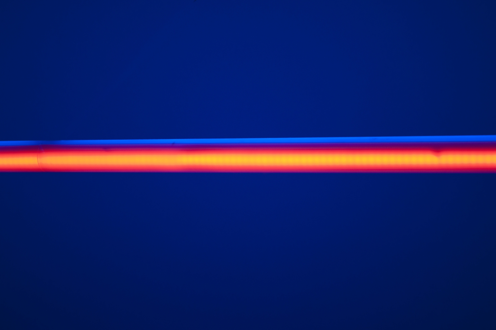 A laser beam.
