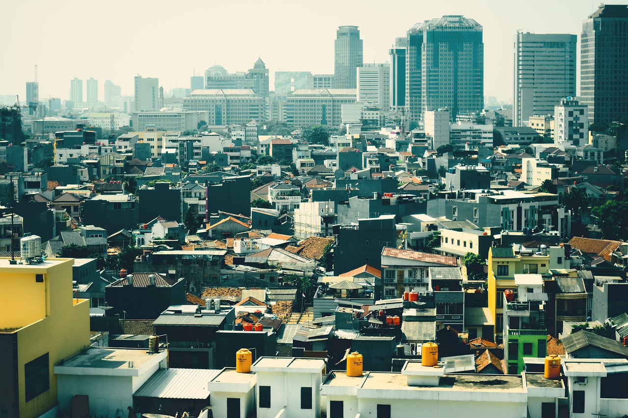 A view over Jakarta.