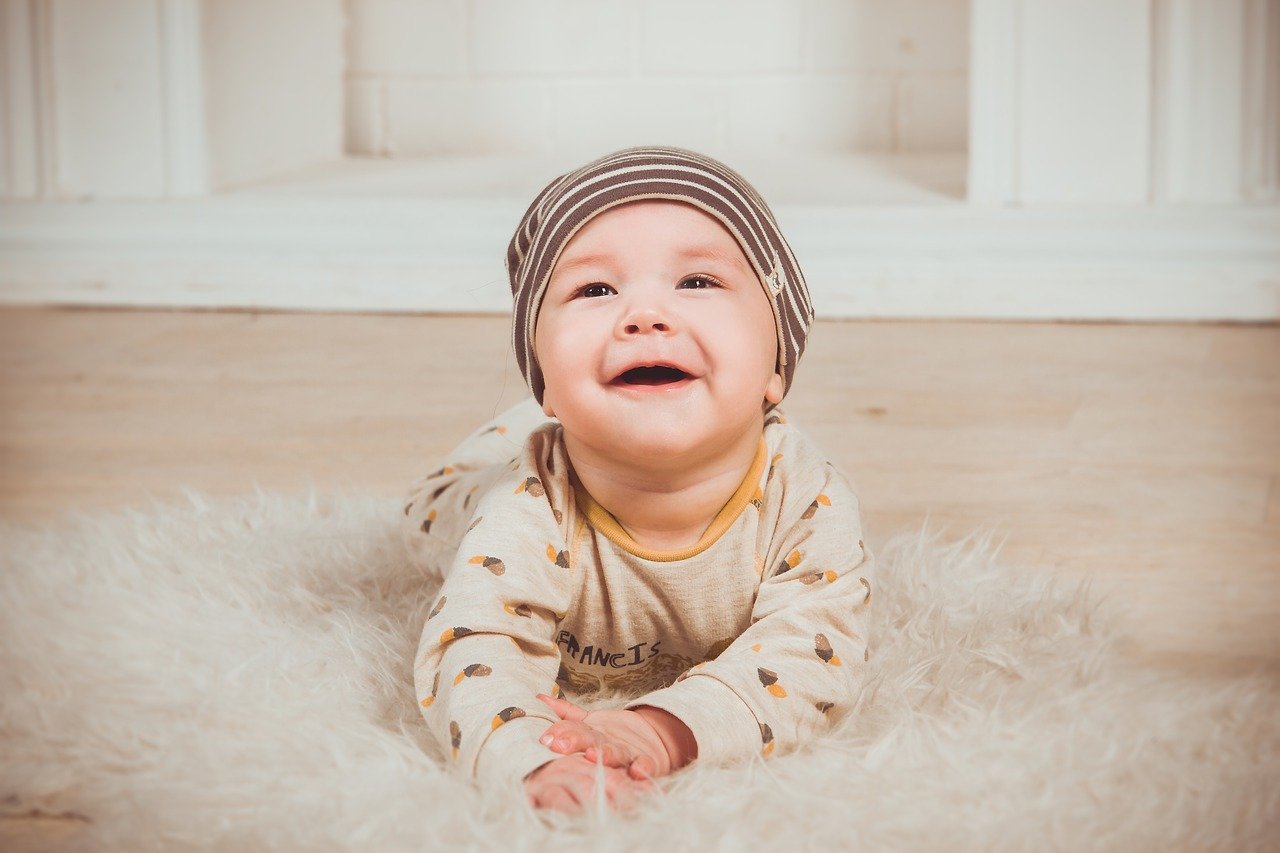  picture of a smiling baby