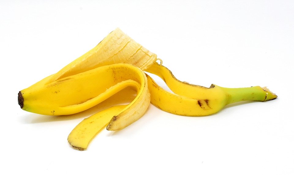 A banana peel.