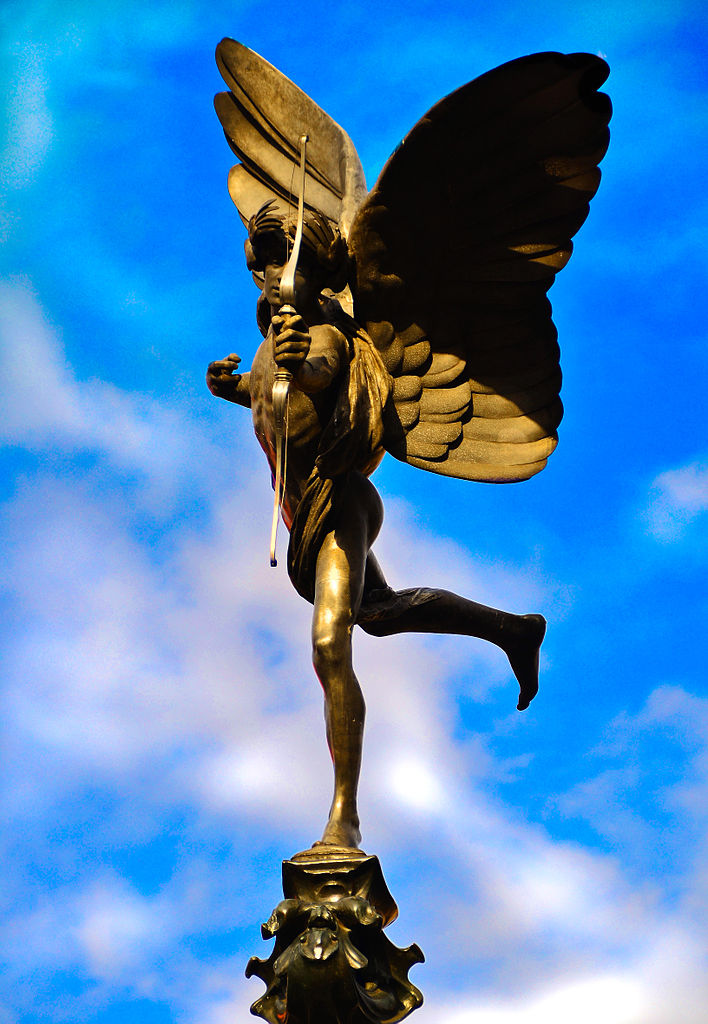 Eros, Piccadilly Circus, London