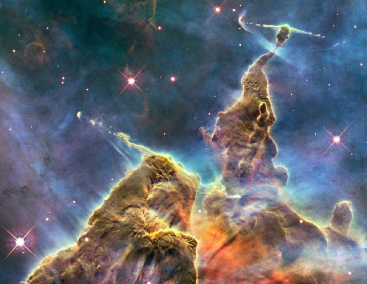 Carina Nebula imaged by the Hubble Space Telescope