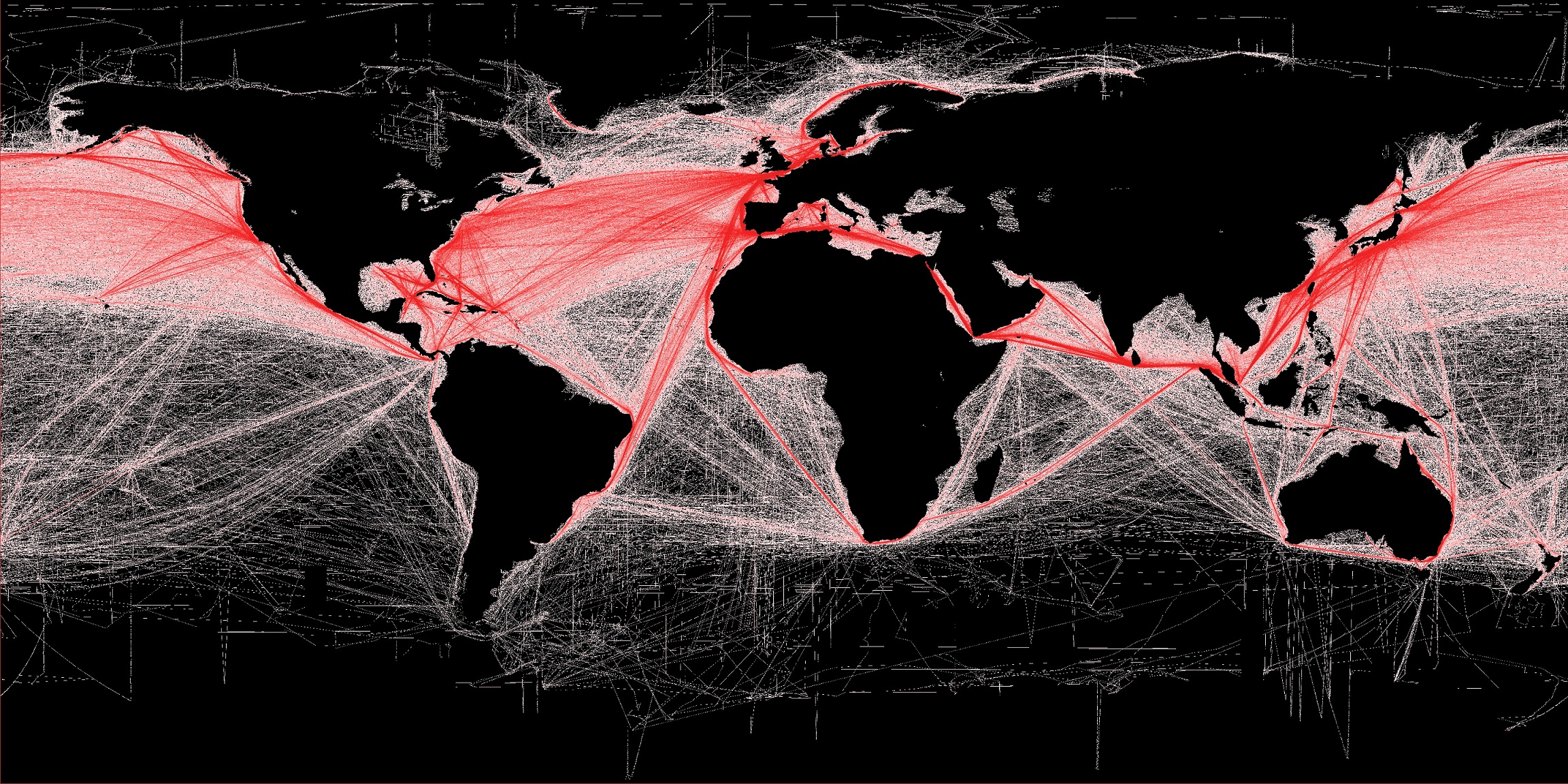 Digital communication between ships could help optimise shipping routes