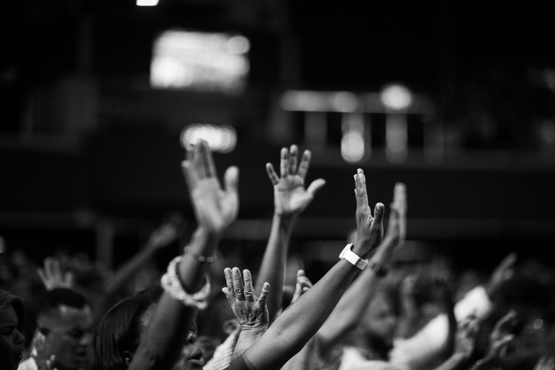 A show of raised hands