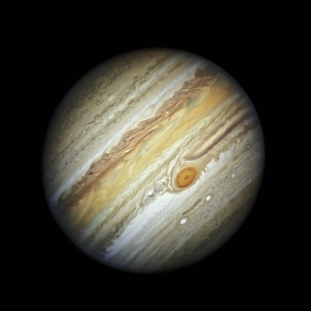 Hubble takes a look at Jupiter