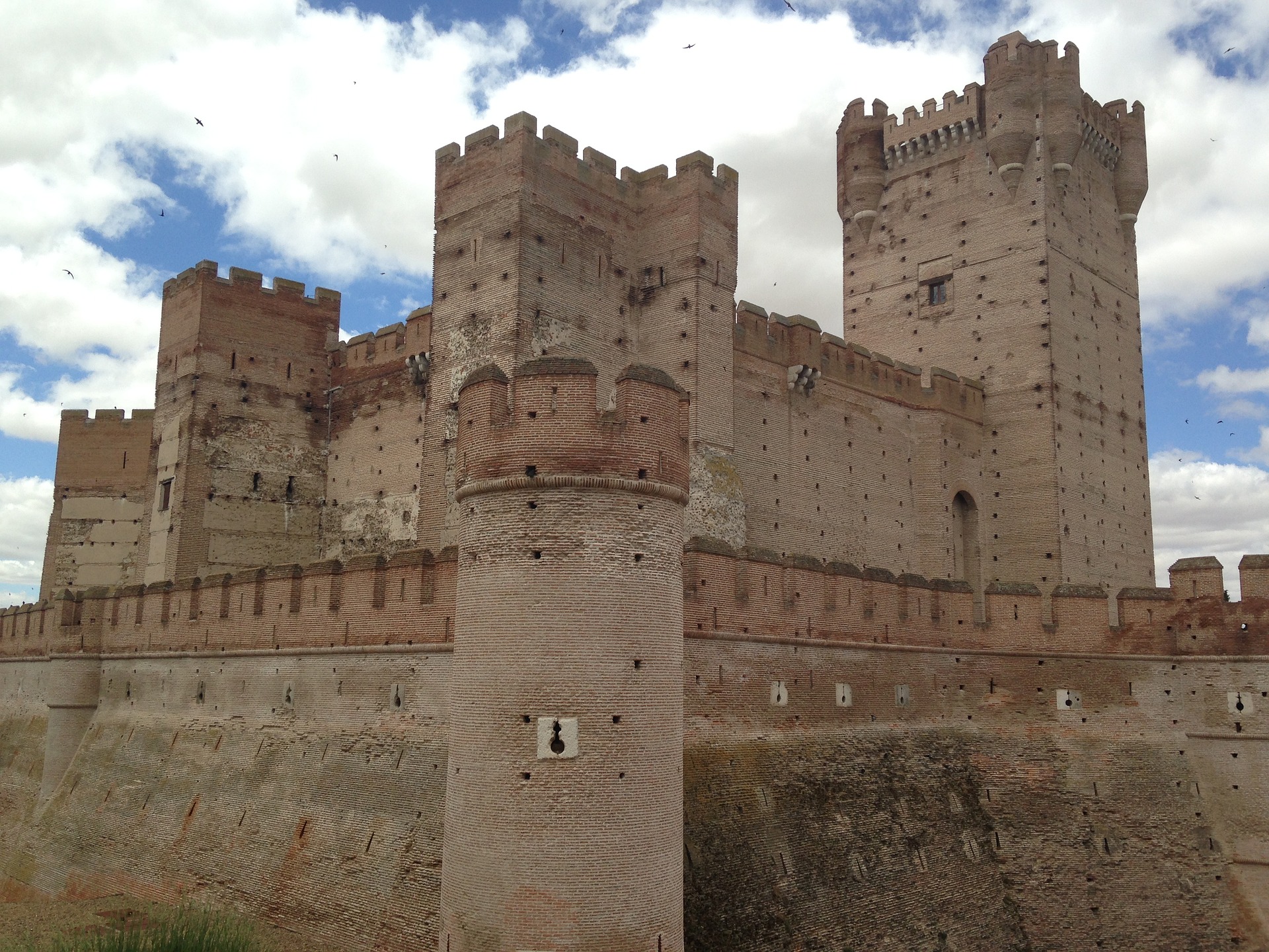 A medieval castle