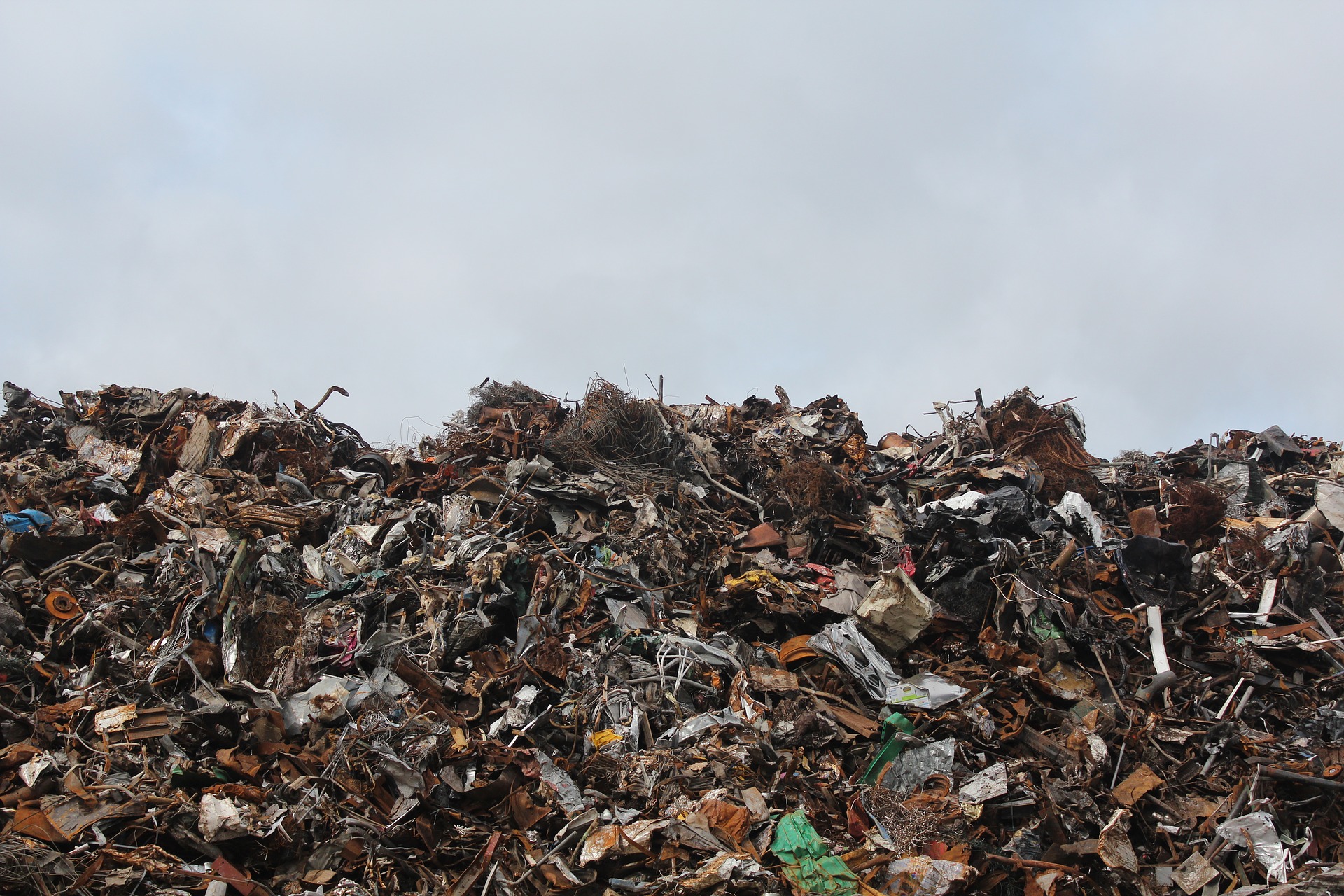 A scrap heap