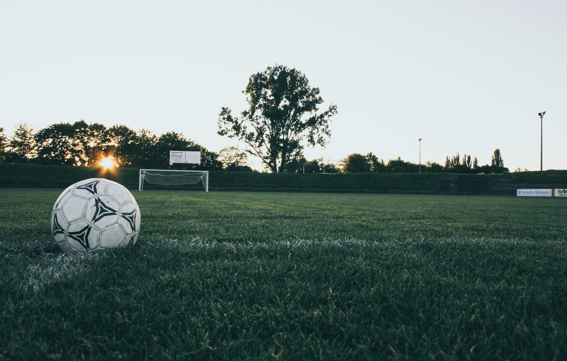 Football on Field