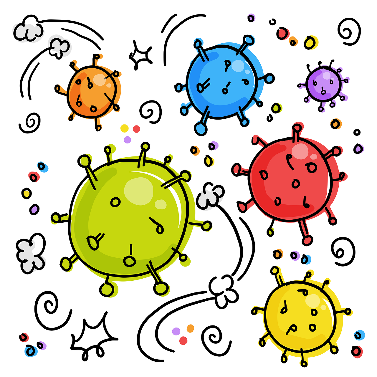 Virus cells