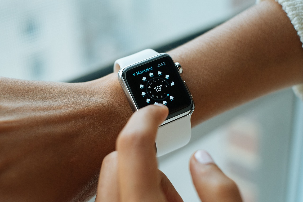 A smartwatch