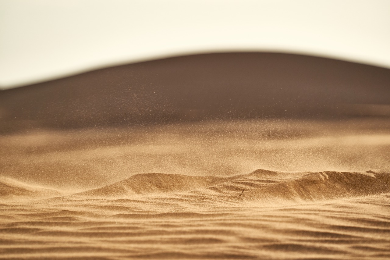Sandy desert
