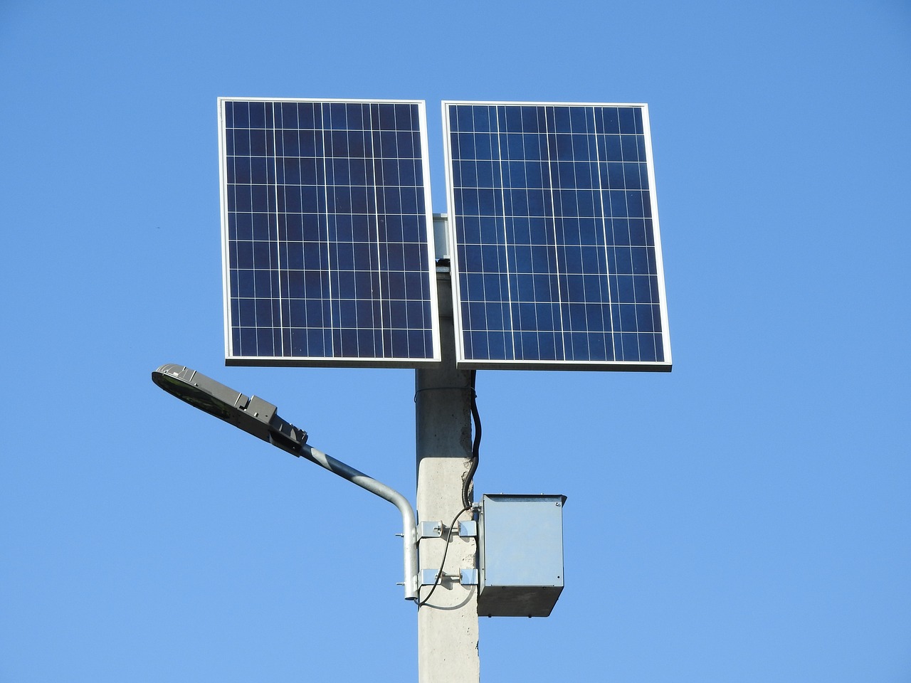 solar panel with battery