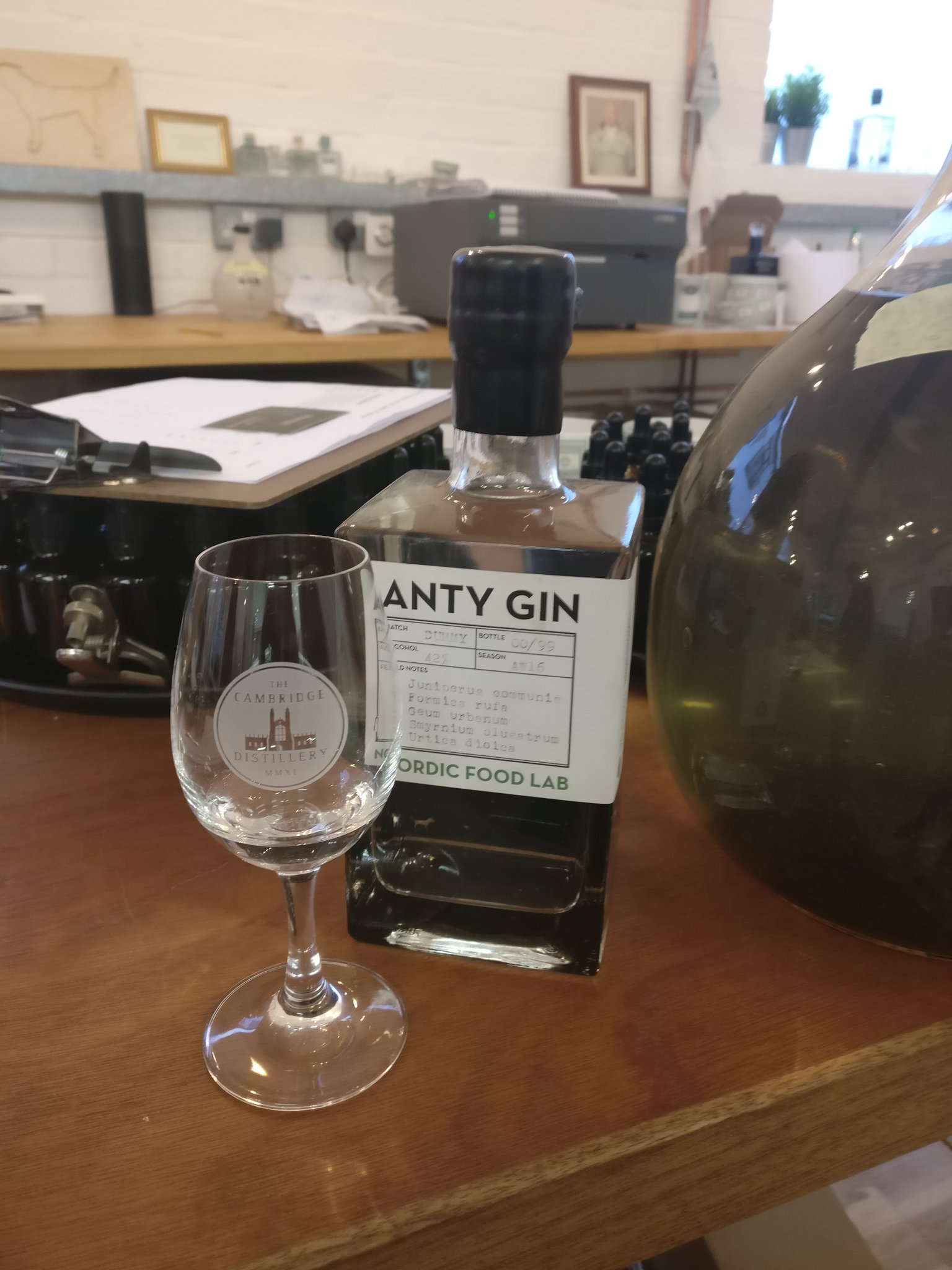 Anty Gin from Cambridge Distillery