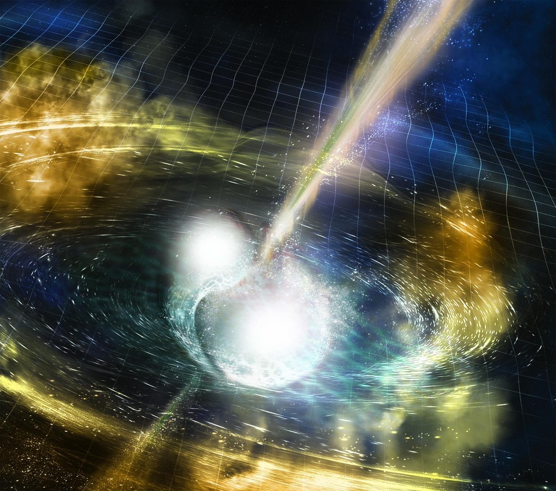 Scientists have confirmed that gold and platinum are formed in neutron star collisions. 