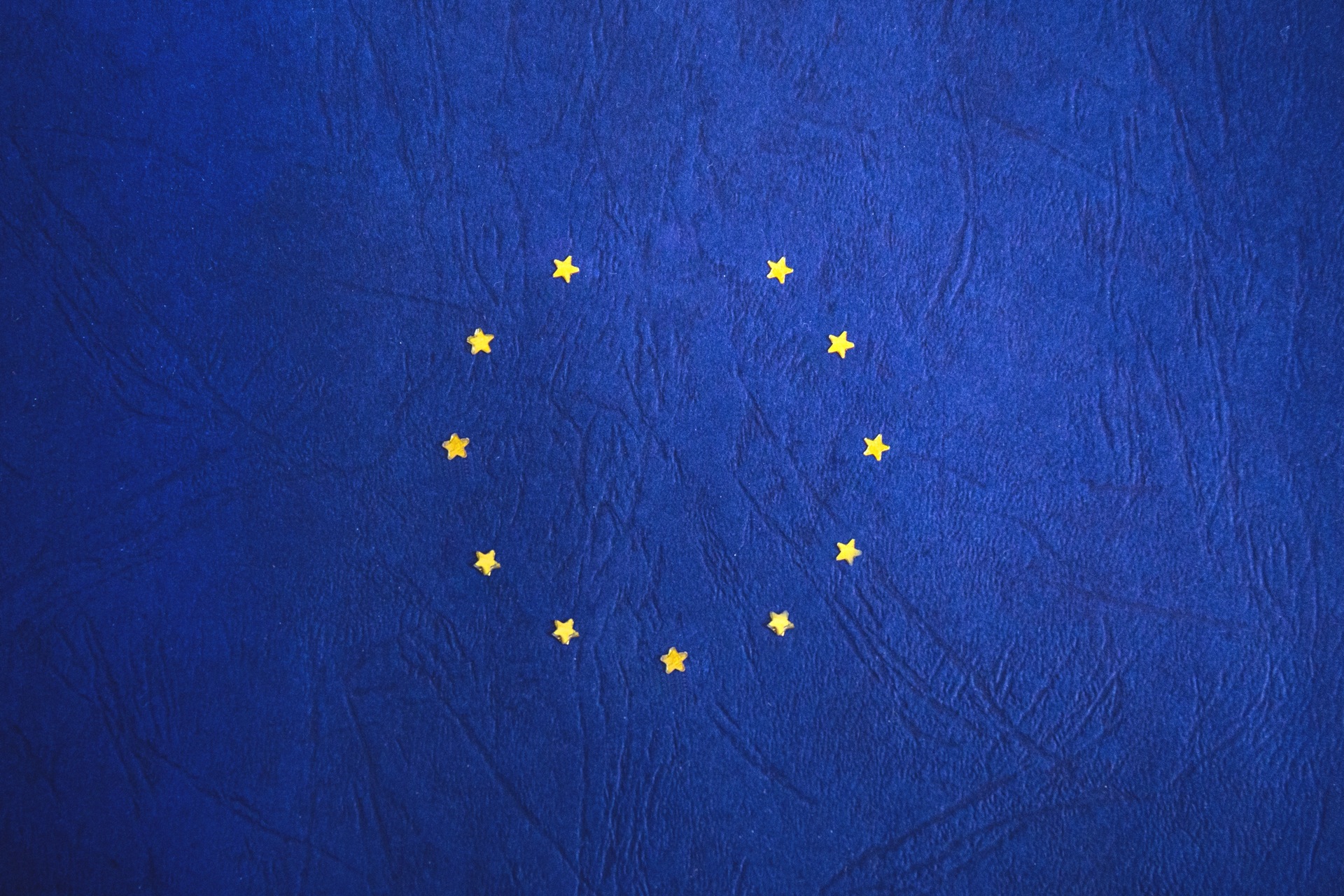 EU flag with one star missing - Brexit