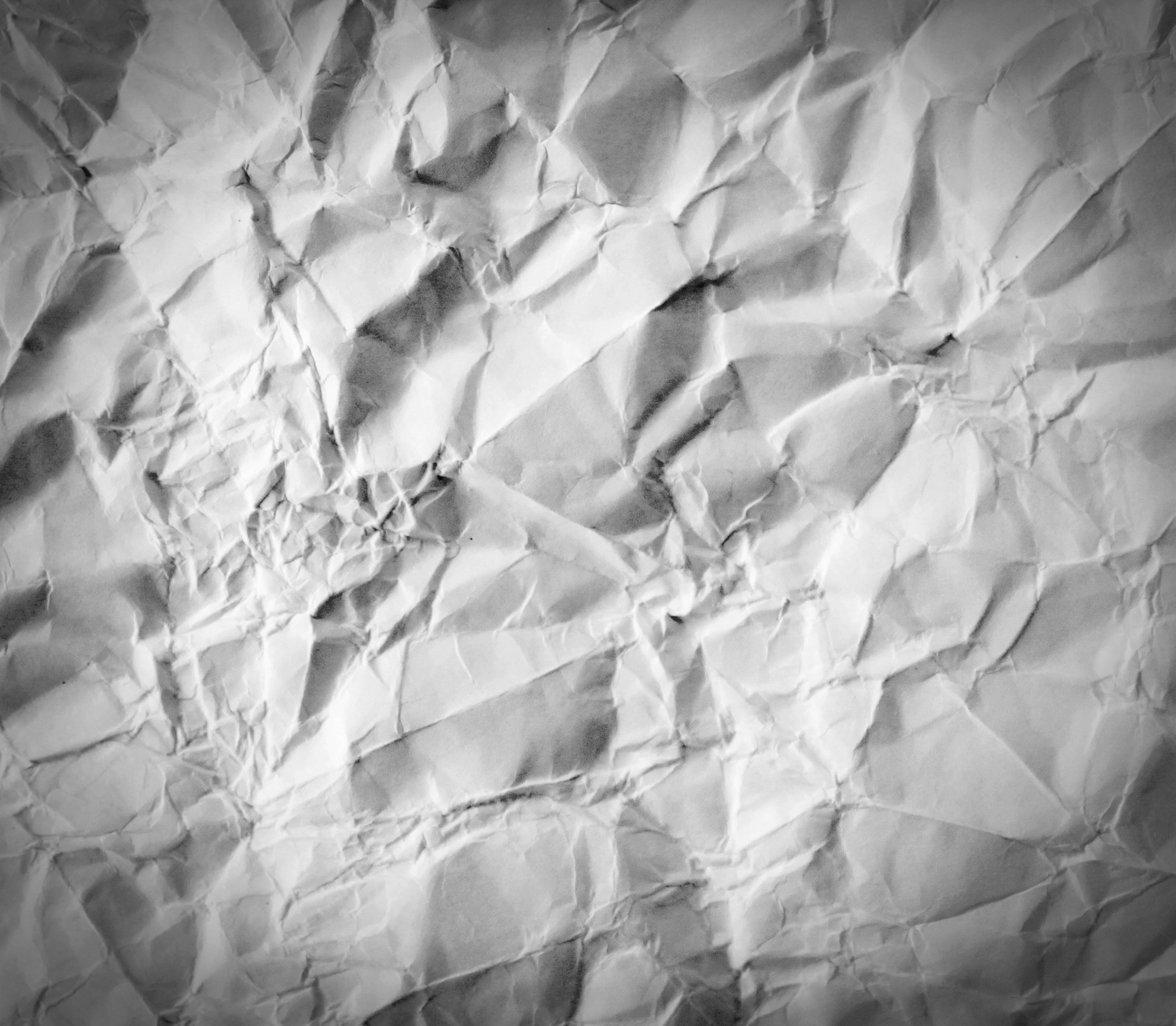 Wrinkled paper