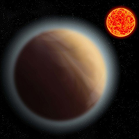 artwork of planet gj1132b