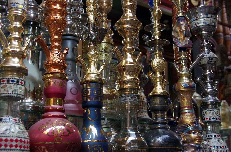 Shisha pipes in Egypt