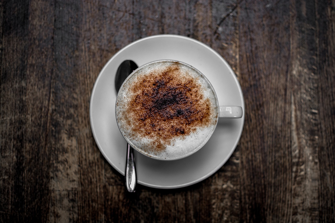 A cappuccino