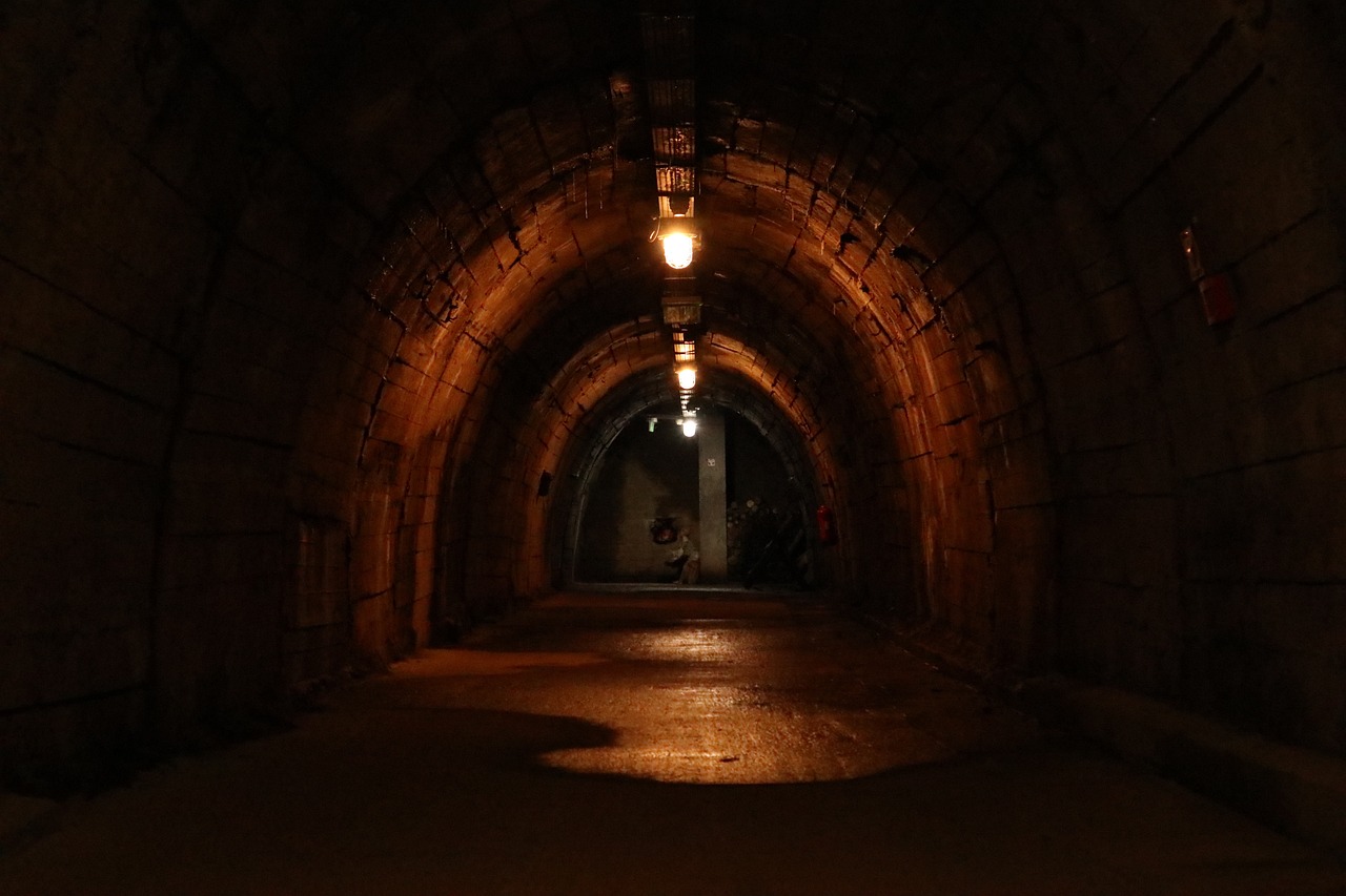 A mineshaft