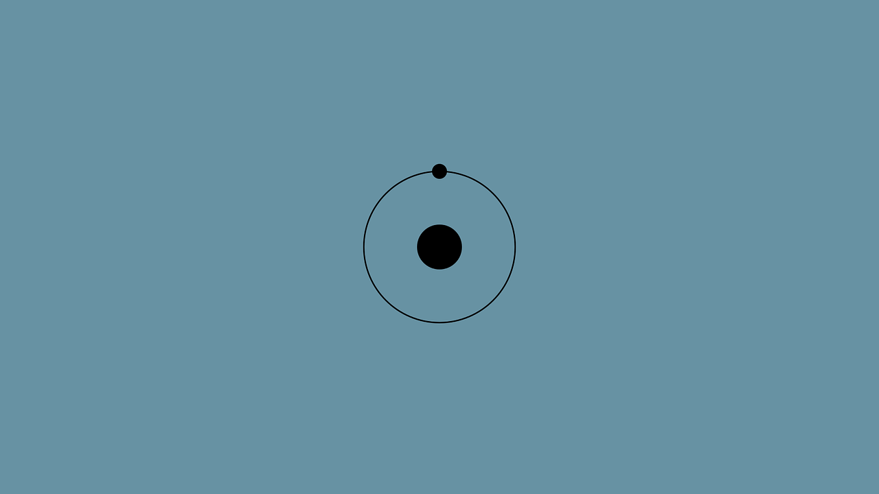 A hydrogen atom
