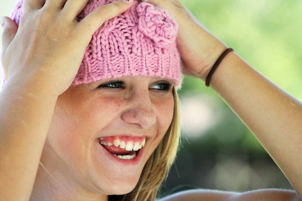 Laughing girl