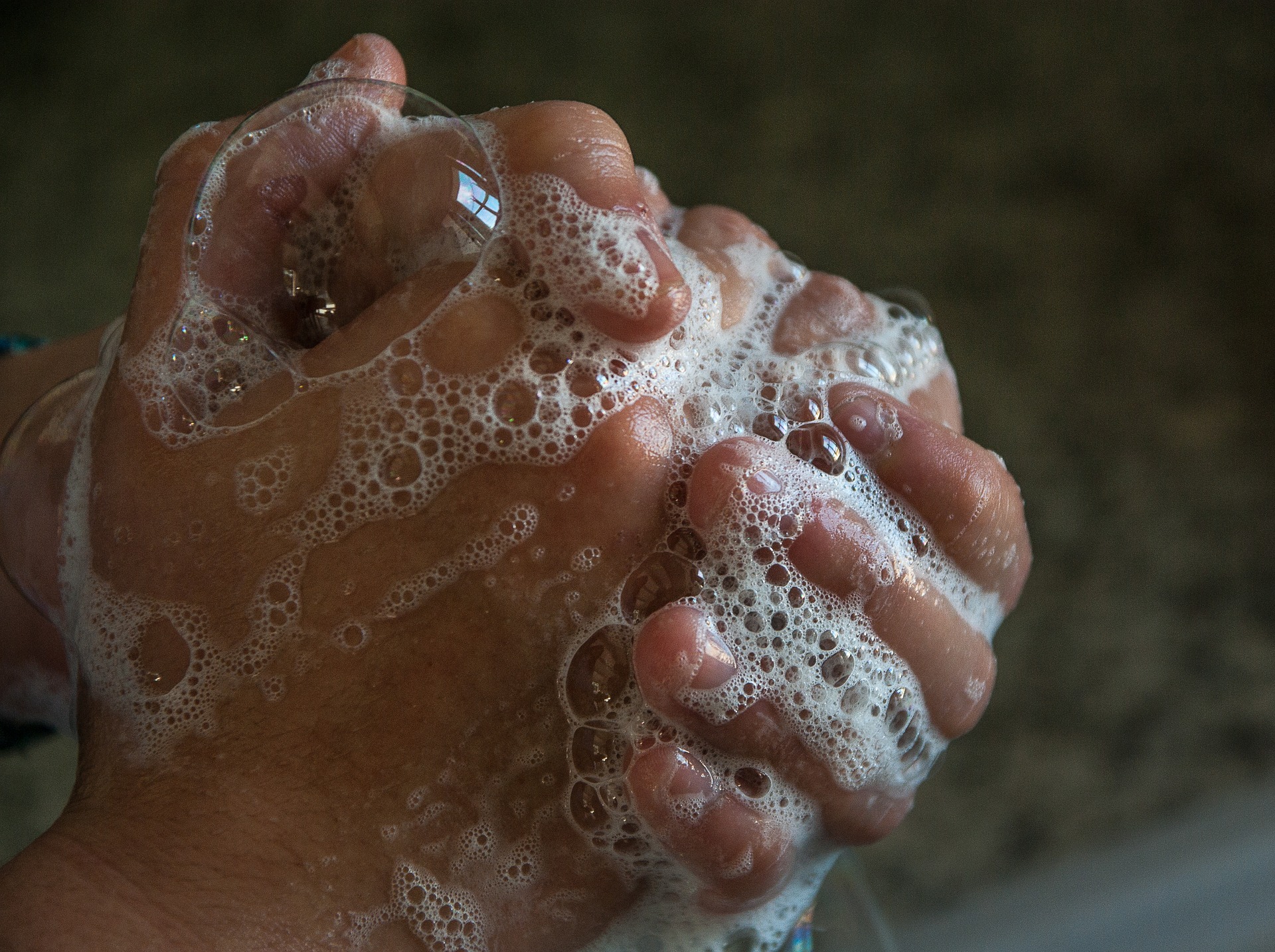 hand washing