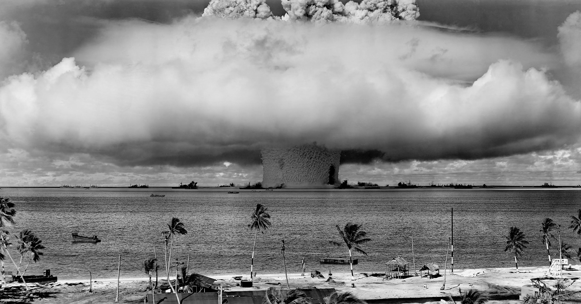 Nuclear weapons test explosion