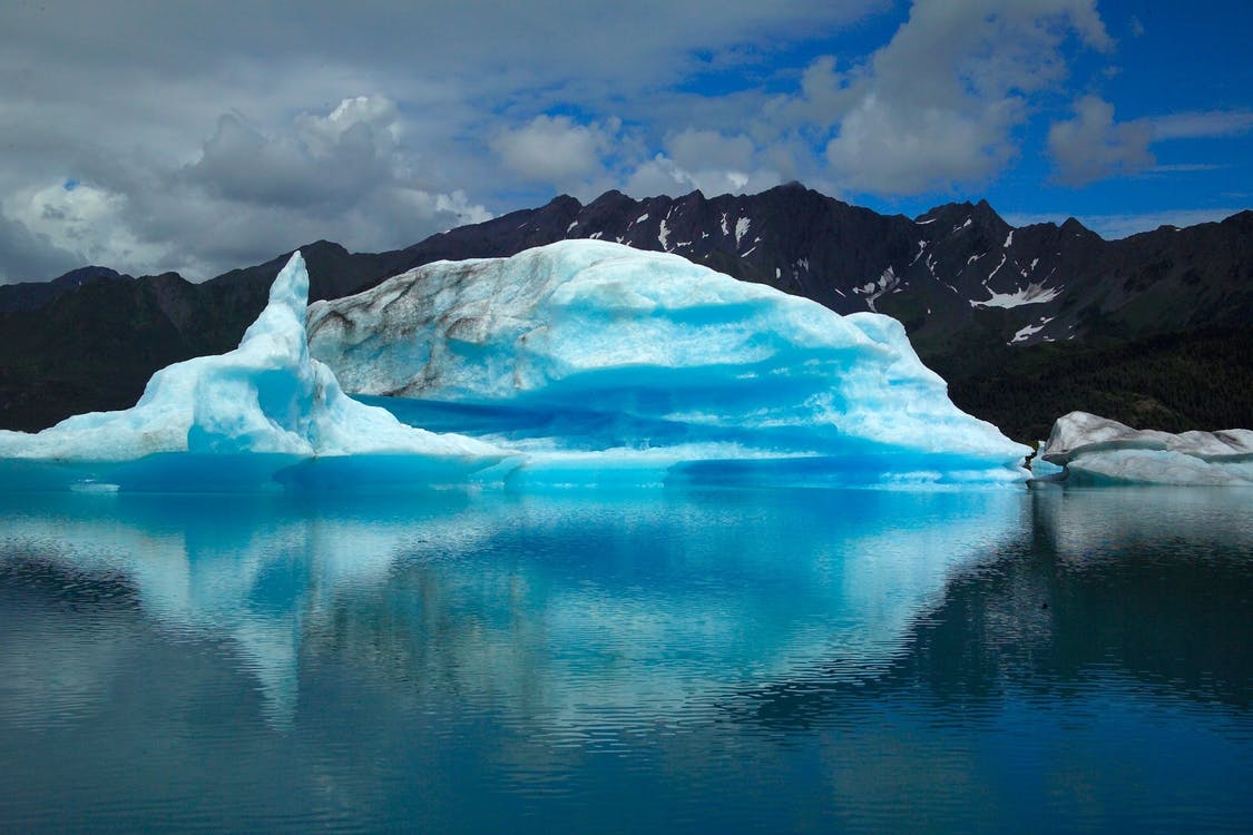 An iceberg