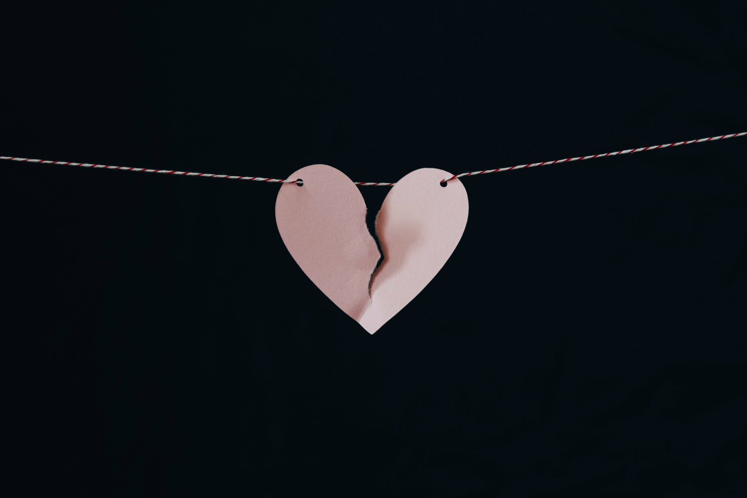 A broken heart