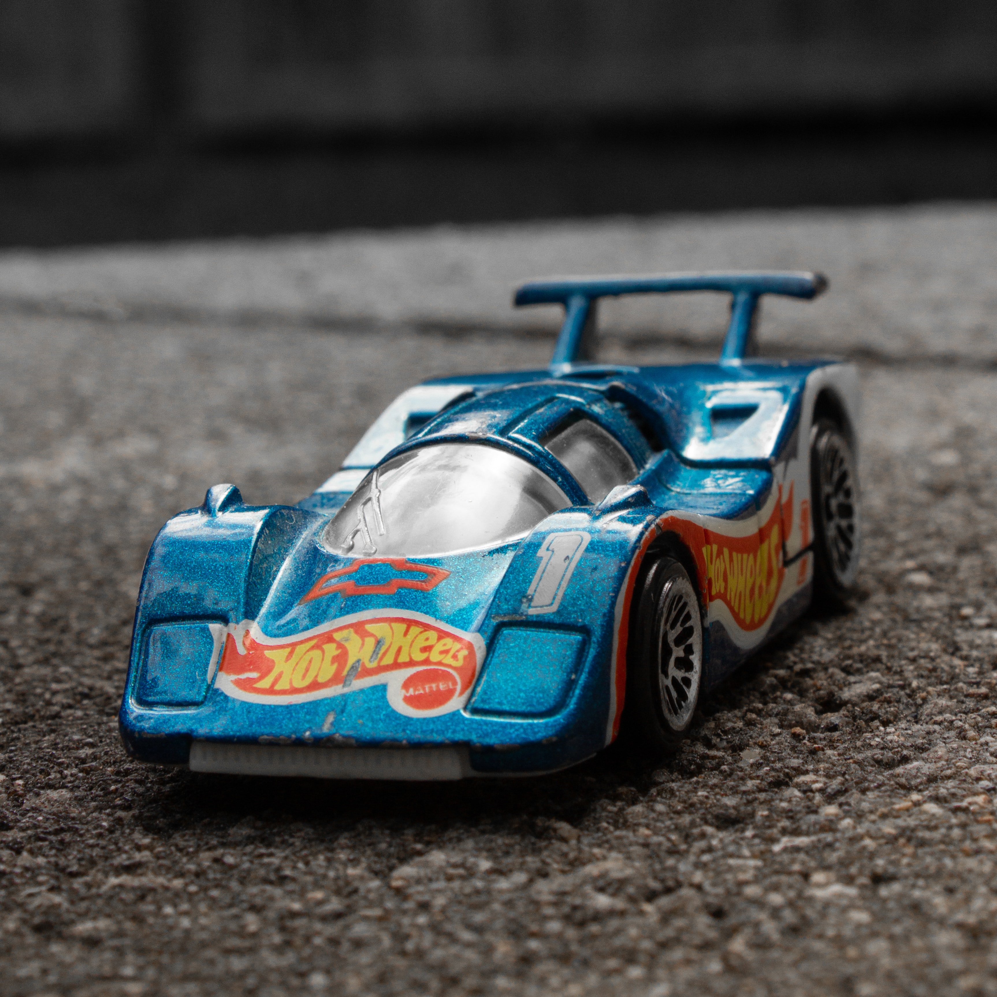 A car from Hot Wheels