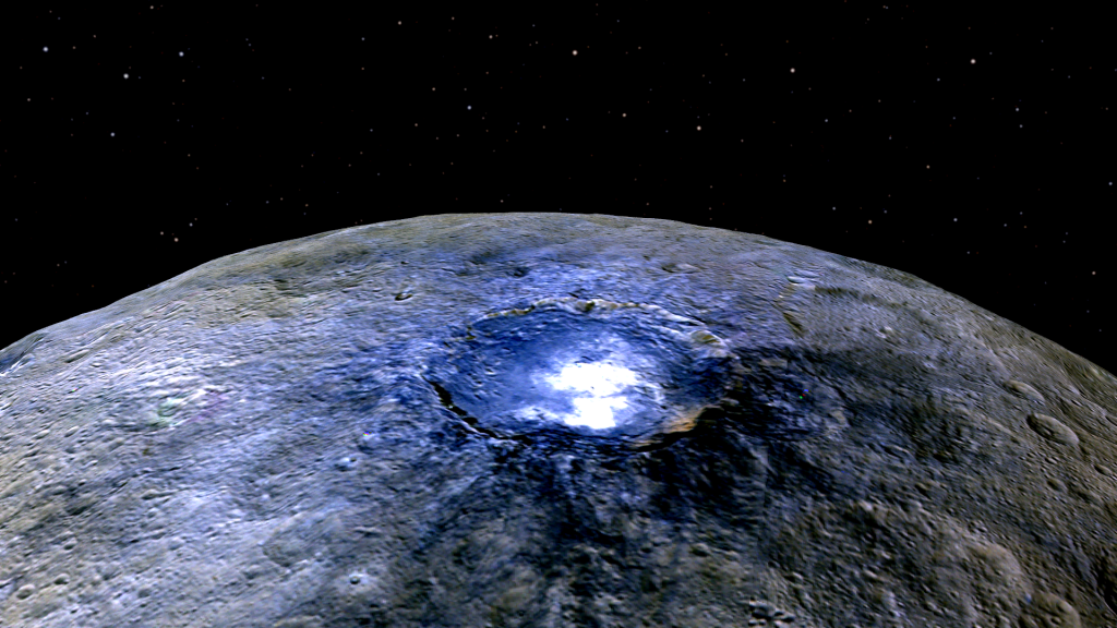 The mysterious white spots on Ceres