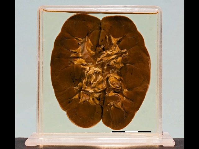 Kidney in Blackwater fever (Falciparum malaria)