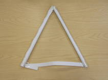 Triangle of tubes