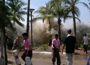 Tsunami hits Thailand