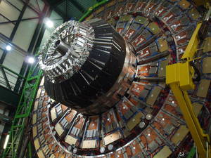 LHC - CMS DETECTOR end-cap