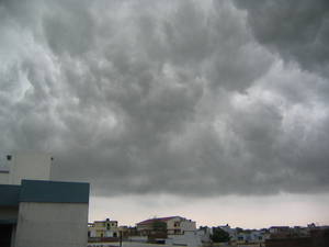 Monsoon clouds