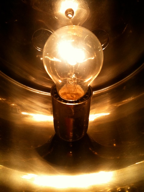 Traditional incandescent lightbulb