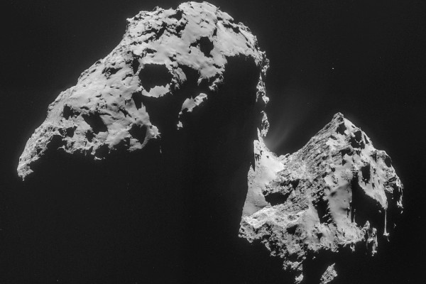 Comet 67P on 17 November  NavCam