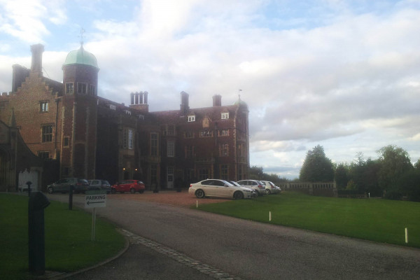 The current base of operations - Madingley Hall