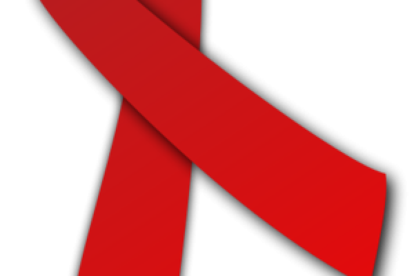 The Red Ribbon has become a symbol of HIV/Aids