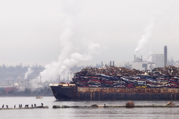 Ships in harbour