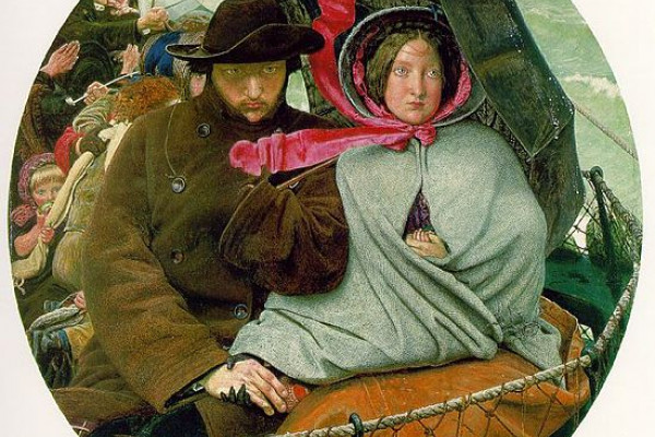 The Last of England, by Ford Madox Brown