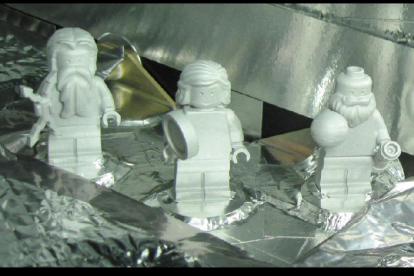 Lego men on the way to jupiter