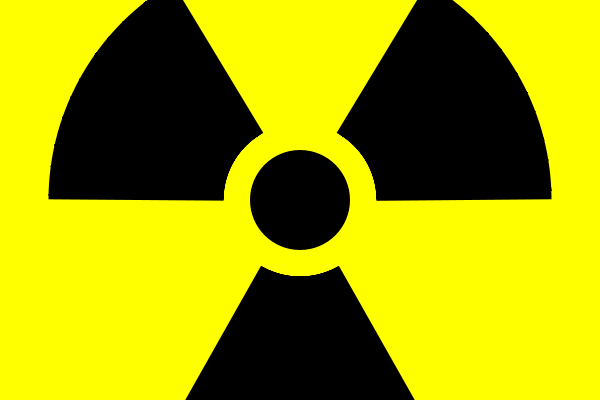 Radiation warning symbol